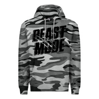 Slate Camo beast mode classic Premium Hoodie - artisFamous