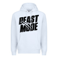 White beast mode classic Premium Hoodie - artisFamous
