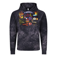 Cloud Black preview louisiana state Vintage Hoodie - BarkalooDesign