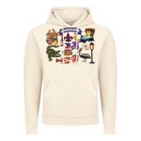 Vintage Artic preview louisiana state Vintage Hoodie - BarkalooDesign