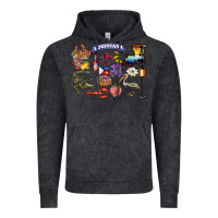 Vintage Black preview louisiana state Vintage Hoodie - BarkalooDesign