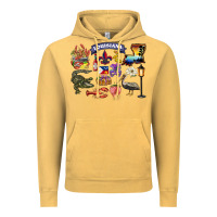 Vintage Mustard preview louisiana state Vintage Hoodie - BarkalooDesign