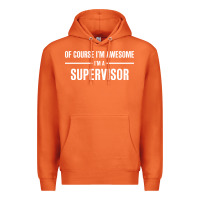 Carrot i'm awesome i'm a supervisor Premium Hoodie - artisFamous