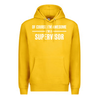 Lemon i'm awesome i'm a supervisor Premium Hoodie - artisFamous