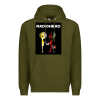 Army Green radio Premium Hoodie - artisFamous