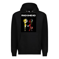 Black radio Premium Hoodie - artisFamous