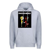 Heather Grey radio Premium Hoodie - artisFamous