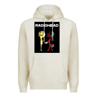 Oatmeal Heather radio Premium Hoodie - artisFamous
