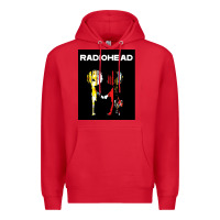 Red radio Premium Hoodie - artisFamous