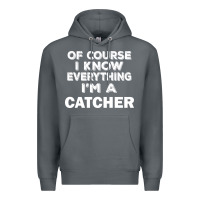 Rock i know everything i'm a catcher Premium Hoodie - artisFamous