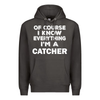 Smoke i know everything i'm a catcher Premium Hoodie - artisFamous