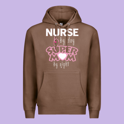 Nurse By Day Super Mom By Night Premium Hoodie Designed By Artisfamous