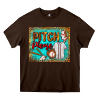 Chocolate Brown pitch please mouse pad Heavy Core Tee - BundleAndBundleShop