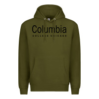 Army Green Columbia College Chicago Premium Hoodie - artisFamous