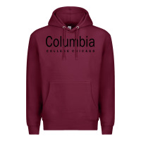 Burgundy Columbia College Chicago Premium Hoodie - artisFamous