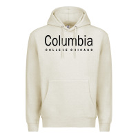 Oatmeal Heather Columbia College Chicago Premium Hoodie - artisFamous
