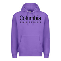 Purple Columbia College Chicago Premium Hoodie - artisFamous