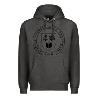 Charcoal Heather Illinois Institute of Technology College Premium Hoodie - artisFamous