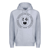 Heather Grey Illinois Institute of Technology College Premium Hoodie - artisFamous