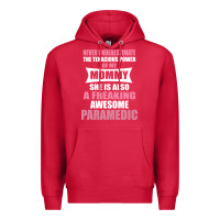 Cardinal never underestimate mommy paramedic Premium Hoodie - artisFamous