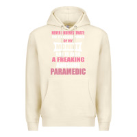 Sandshell never underestimate mommy paramedic Premium Hoodie - artisFamous