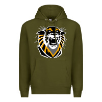 Army Green fort hays tigers Premium Hoodie - artisFamous