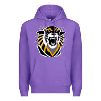 Purple fort hays tigers Premium Hoodie - artisFamous