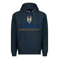 Navy Judson College Premium Hoodie - artisFamous