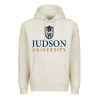 Oatmeal Heather Judson College Premium Hoodie - artisFamous