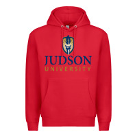 Red Judson College Premium Hoodie - artisFamous