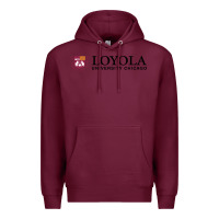 Burgundy Loyola College Chicago Premium Hoodie - artisFamous