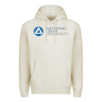 Oatmeal Heather National Louis College Premium Hoodie - artisFamous