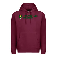 Burgundy Rasmussen College Premium Hoodie - artisFamous