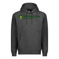 Charcoal Heather Rasmussen College Premium Hoodie - artisFamous