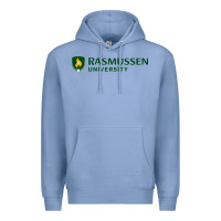 Colony Blue Rasmussen College Premium Hoodie - artisFamous