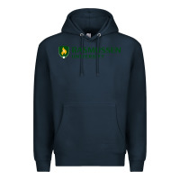Navy Rasmussen College Premium Hoodie - artisFamous