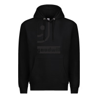 Black goodwill classic Premium Hoodie - artisFamous