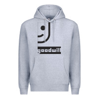 Heather Grey goodwill classic Premium Hoodie - artisFamous