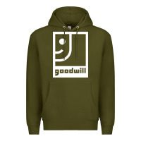 Army Green goodwill classic Premium Hoodie - artisFamous