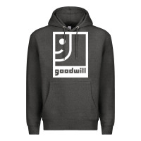 Charcoal Heather goodwill classic Premium Hoodie - artisFamous