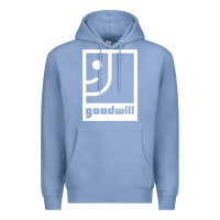 Colony Blue goodwill classic Premium Hoodie - artisFamous