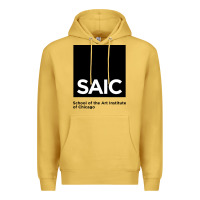 Antique Gold School of The Art Institute of Chicago College Premium Hoodie - artisFamous