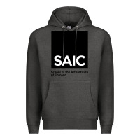 Charcoal Heather School of The Art Institute of Chicago College Premium Hoodie - artisFamous
