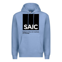 Colony Blue School of The Art Institute of Chicago College Premium Hoodie - artisFamous