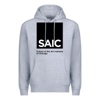 Heather Grey School of The Art Institute of Chicago College Premium Hoodie - artisFamous