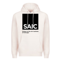 Pale Pink School of The Art Institute of Chicago College Premium Hoodie - artisFamous