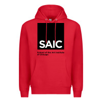 Red School of The Art Institute of Chicago College Premium Hoodie - artisFamous