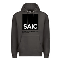 Smoke School of The Art Institute of Chicago College Premium Hoodie - artisFamous