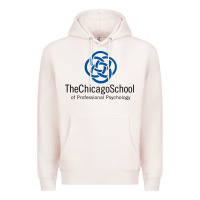 Pale Pink The Chicago School of Professional Psychology Premium Hoodie - artisFamous