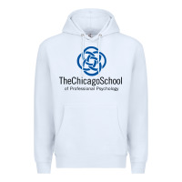 White The Chicago School of Professional Psychology Premium Hoodie - artisFamous